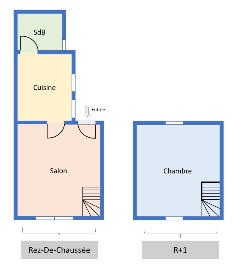 178C - Duplex T2 Tout Confort Du Gond - 60 M2 Le Gond-Pontouvre Exteriör bild